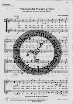 Nun lässt der Mai uns grüssen (Thomas Krause) 