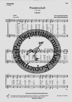 Wanderschaft (Justus Wilhelm Lyra) 