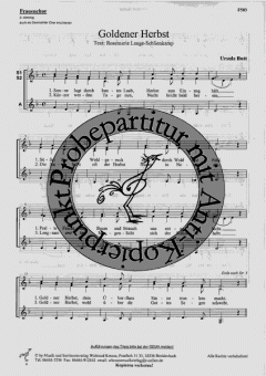 Goldener Herbst (Ursula Butt) 