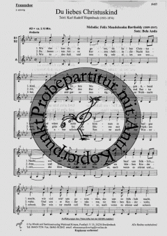 Du liebes Christuskind 