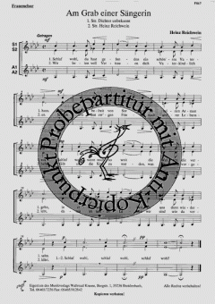 Am Grab einer Sängerin (Heinz Reichwein) 