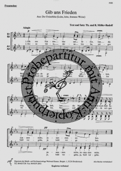 Gib uns Frieden 