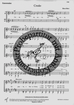 Credo von Horst Best 