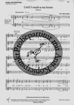 Until I reach-a ma home 