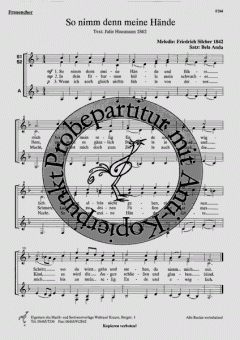 So nimm denn meine Hände 