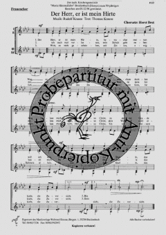 Der Herr, er ist mein Hirte (Rudolf Krause) 