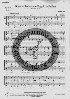 Denn er hat seinen Engeln befohlen (Ursula Butt) 