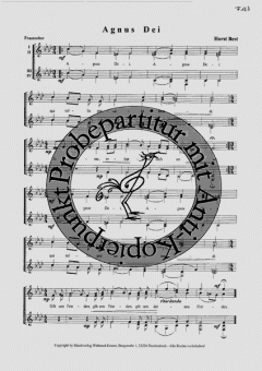 Agnus Dei von Horst Best 