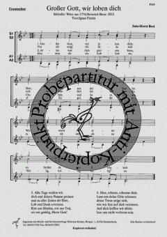 Großer Gott, wir loben dich 