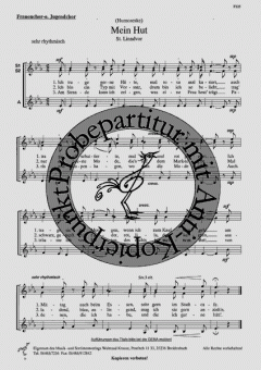 Mein Hut (Heinz Reichwein) 