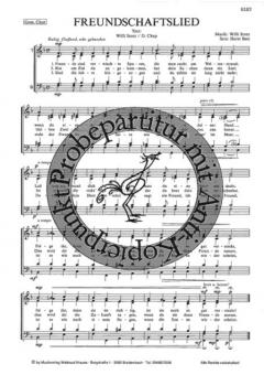 Freundschaftslied (Willi Stotz) 