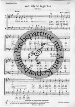 Weil ich ein Jäger bin (Kurt Garbisch) 