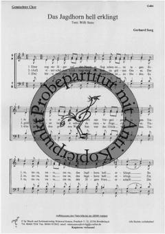 Das Jagdhorn hell erklingt (Gerd Sorg) 