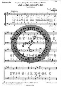 Auf Gottes stillen Pfaden (Franz Biebl) 