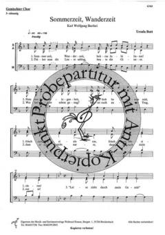 Sommerzeit, Wanderzeit (Ursula Butt) 