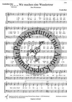 Wir machen eine Wandertour (Ursula Butt) 