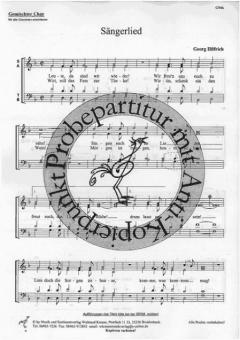 Sängerlied (Georg Hilfrich) 