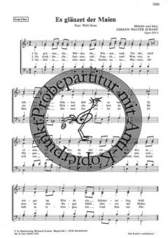 Es glänzet der Maien (Johann Walter Scharf) 