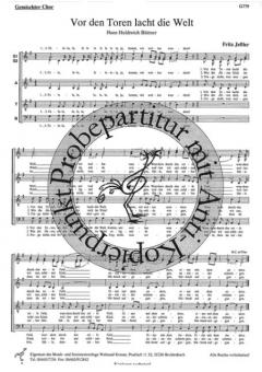 Vor den Toren lacht die Welt (Fritz Jeßler) 