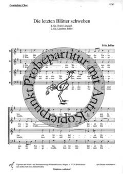 Die letzten Blätter schweben (Fritz Jeßler) 