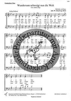 Wundersam schweigt nun die Welt 