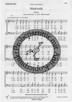 Maskerade (R.+ Th. Möller-Rudolf) 