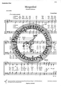 Morgenlied (Ursula Butt) 
