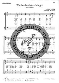 Wohlan, du schöner Morgen (Dick Chap) 