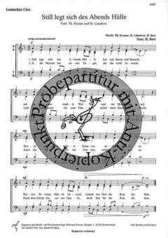 Still legt sich des Abends Hülle (Horst Best) 