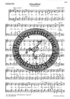 Abendlied (Der Tag geht still zu Ende) (Horst Best) 