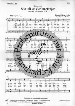 Wie soll ich dich empfangen (Johann Crüger) 