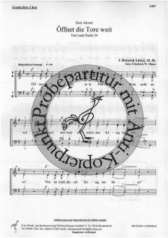 Öffnet die Tore weit 