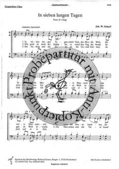 In sieben langen Tagen (Johann Walter Scharf) 