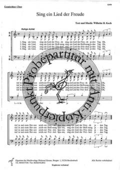 Sing ein Lied der Freude (Wilhelm H. Koch) 