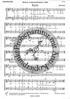 Messe in latein und deutsch (Horst Best) 