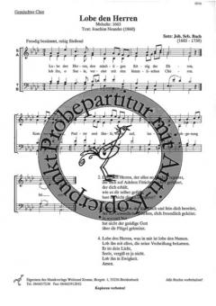 Lobe den Herren 