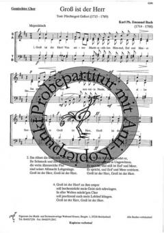 Groß ist der Herr (Carl Philipp Emanuel Bach) 