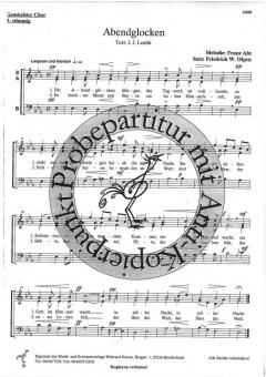 Abendglocken von Franz Abt 