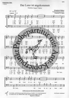 Der Lenz ist angekommen (Friedrich Silcher) 