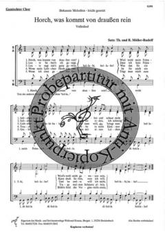 Horch, was kommt von draussen... 