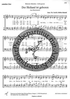 Der Heiland ist geboren 