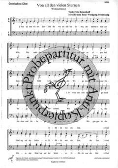 Von all den vielen Sternen (Wolfgang Bottenberg) 