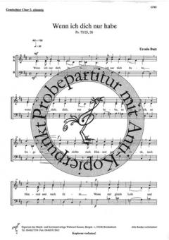 Wenn ich nur dich habe (Ursula Butt) 