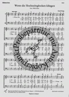 Wenn die Hochzeitsglocken klingen (Gerd Sorg) 