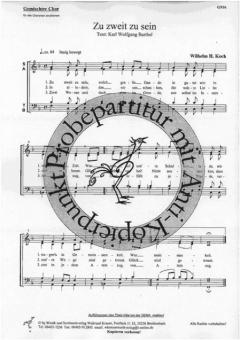 Zu zweit zu sein (Wilhelm H. Koch) 