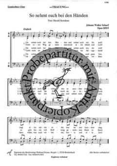 So nehmt euch bei den Händen 
