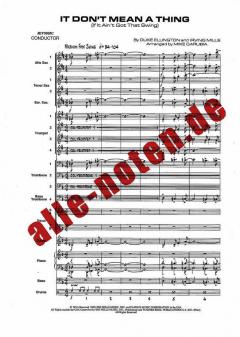 It Don't Mean A Thing von Duke Ellington 