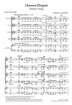 Chanson Eloignée (Morten Lauridsen) 