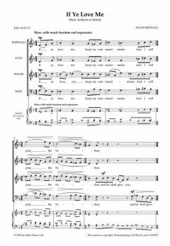 If Ye Love Me (David Bednall) 