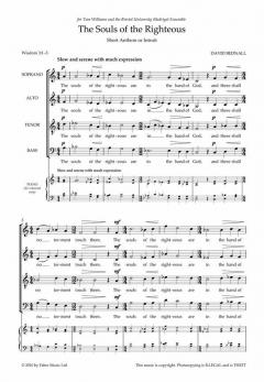 The Souls Of The Righteous (David Bednall) 